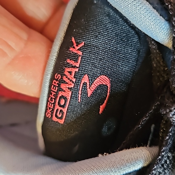 Skechers Blue Go Walk 3 Tennis shoes size 7 - Picture 7 of 8